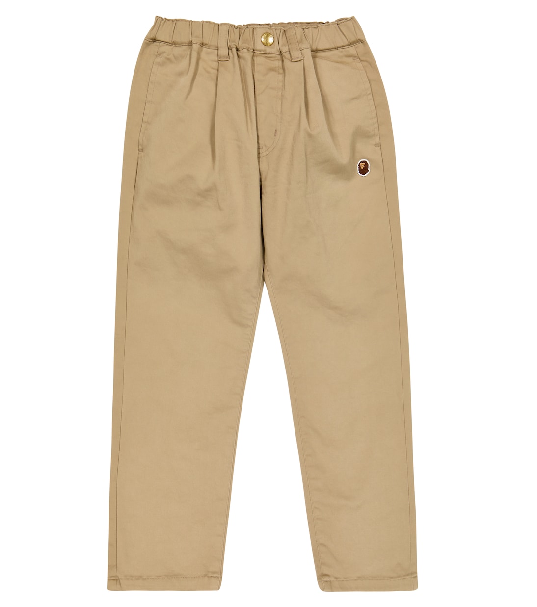 Logo cotton-blend pants | BAPE Kids