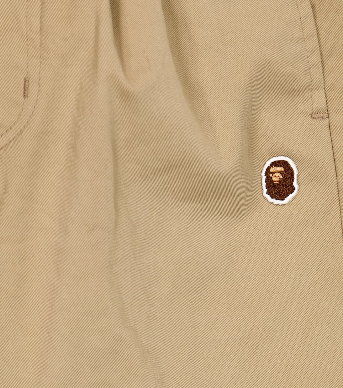 Logo cotton-blend pants | BAPE Kids