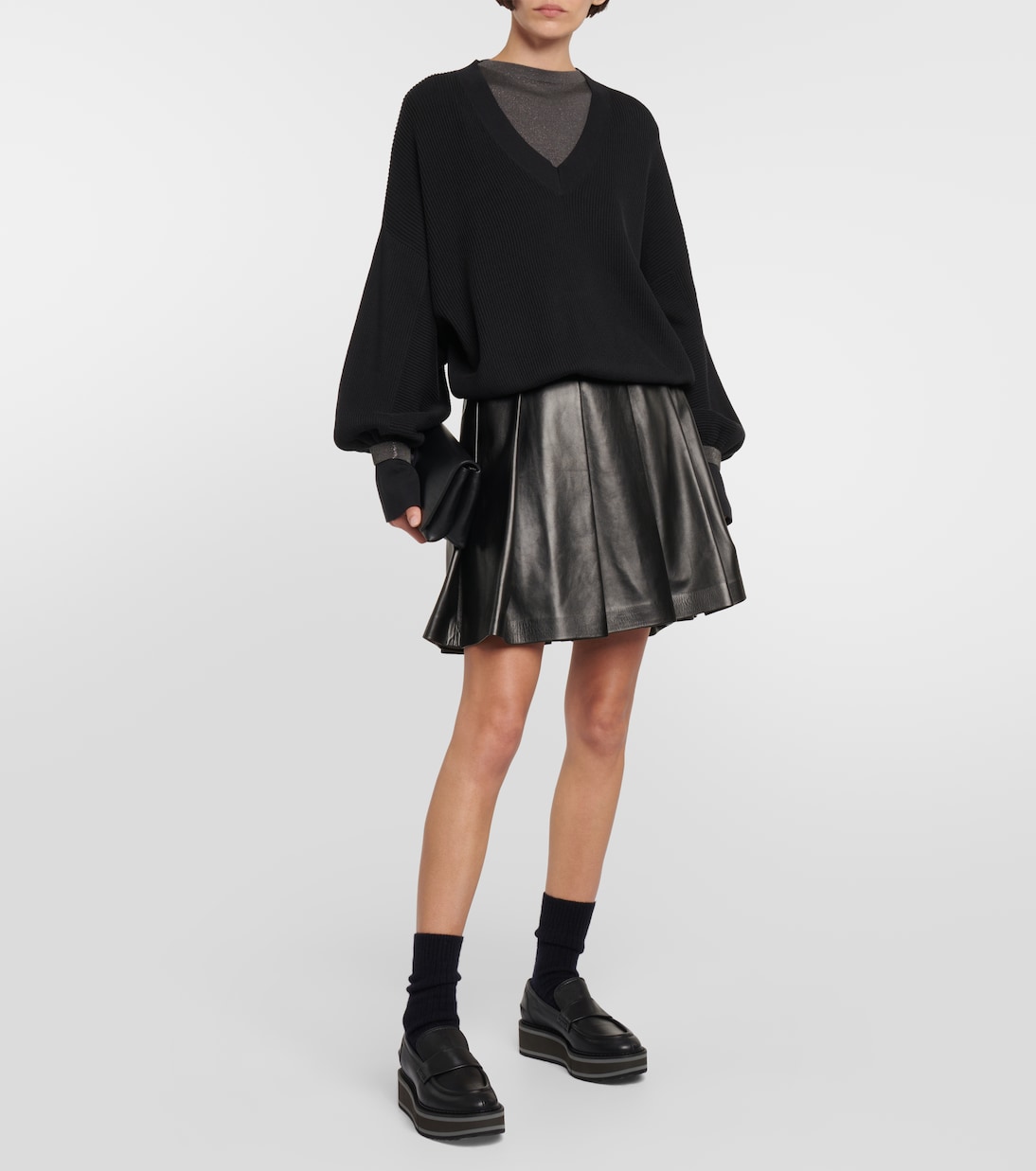 Mocassini con plateau Bahati in pelle | Clergerie
