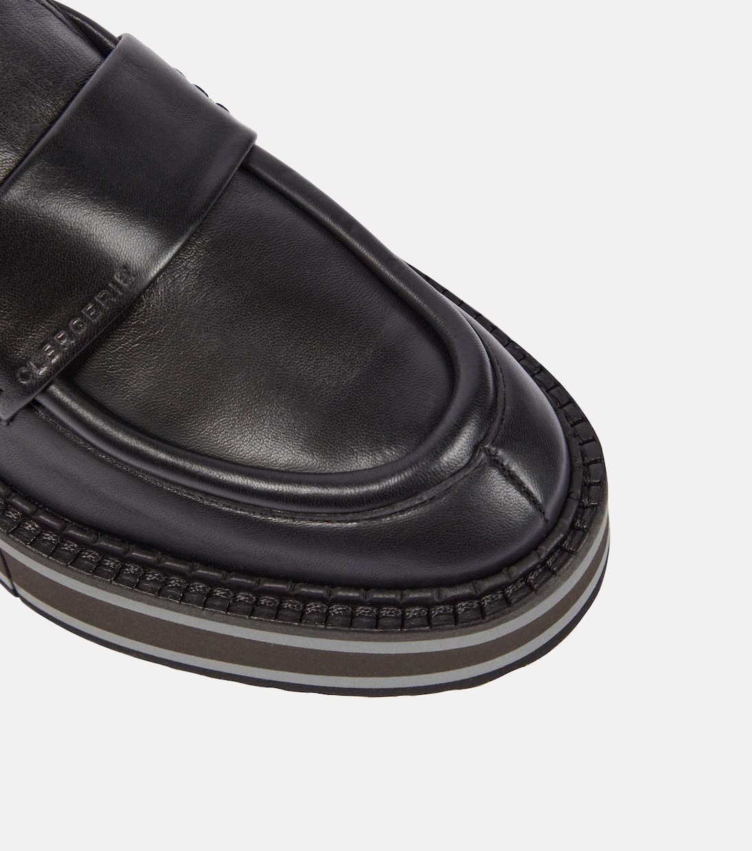 Mocassini con plateau Bahati in pelle | Clergerie