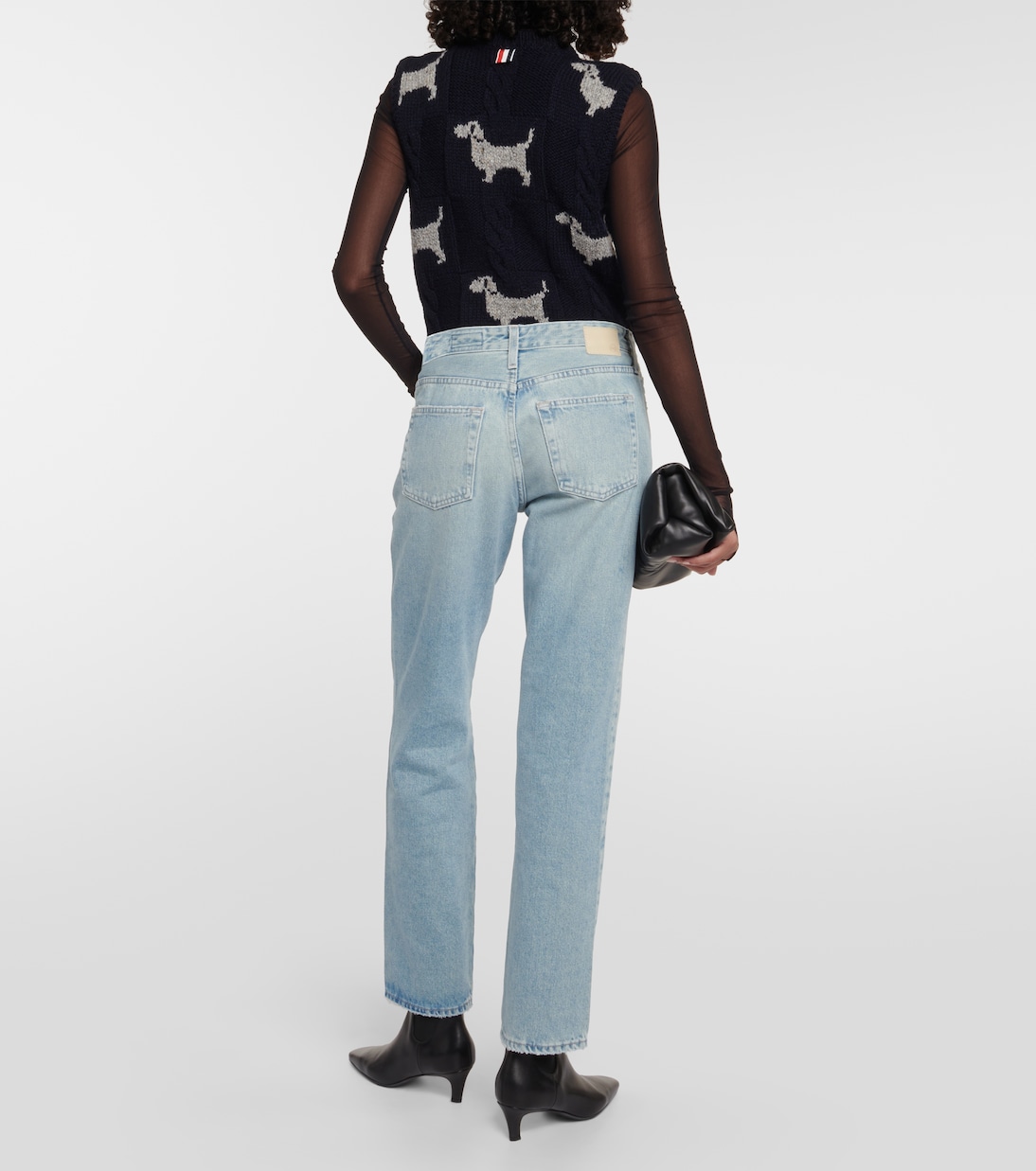 Remy low-rise straight jeans | AG Jeans
