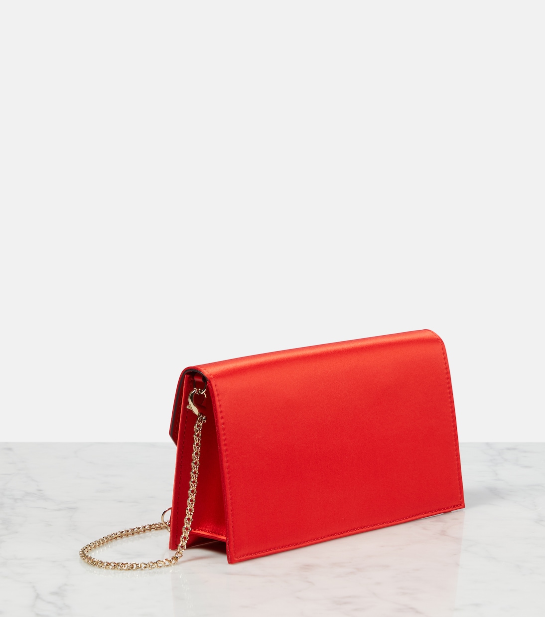 Borsa a tracolla Loubi54 Small in raso di seta | Christian Louboutin
