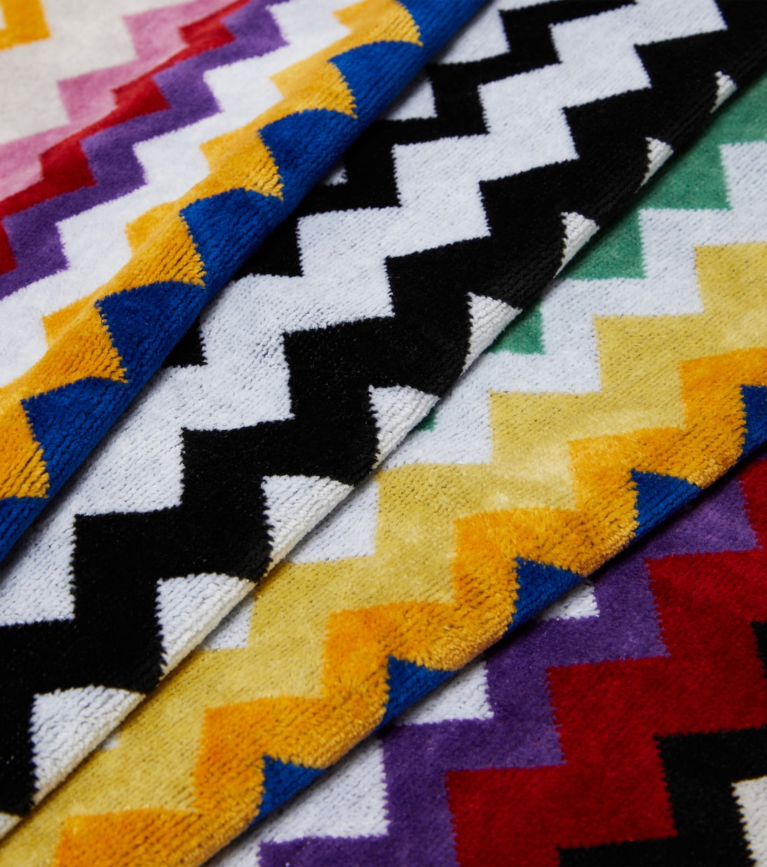 Cyrus set of 3 cotton towels | Missoni