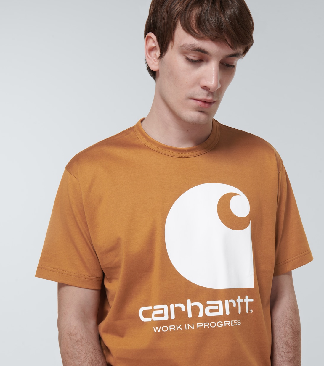 x Carhartt camiseta en jersey de algodón estampado | Junya Watanabe