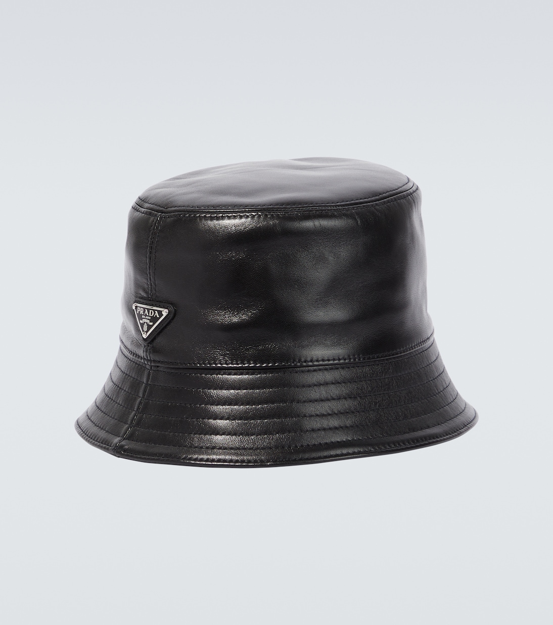 Cappello da pescatore in pelle | Prada