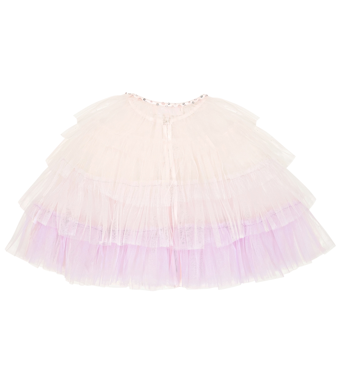 Josette embellished tulle cape | Tutu Du Monde