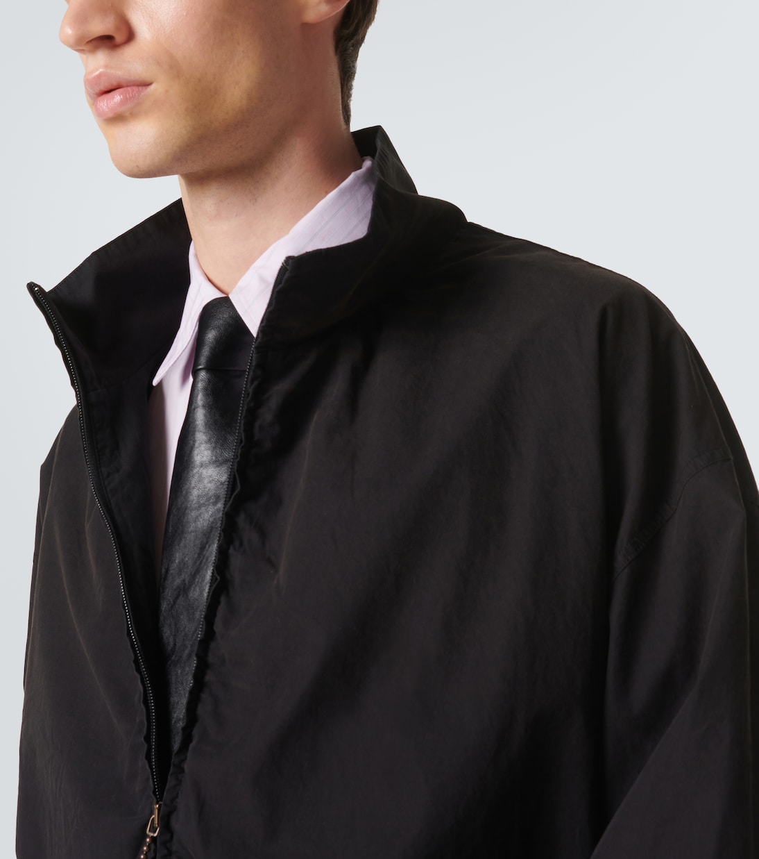 Logo cotton poplin jacket | Acne Studios