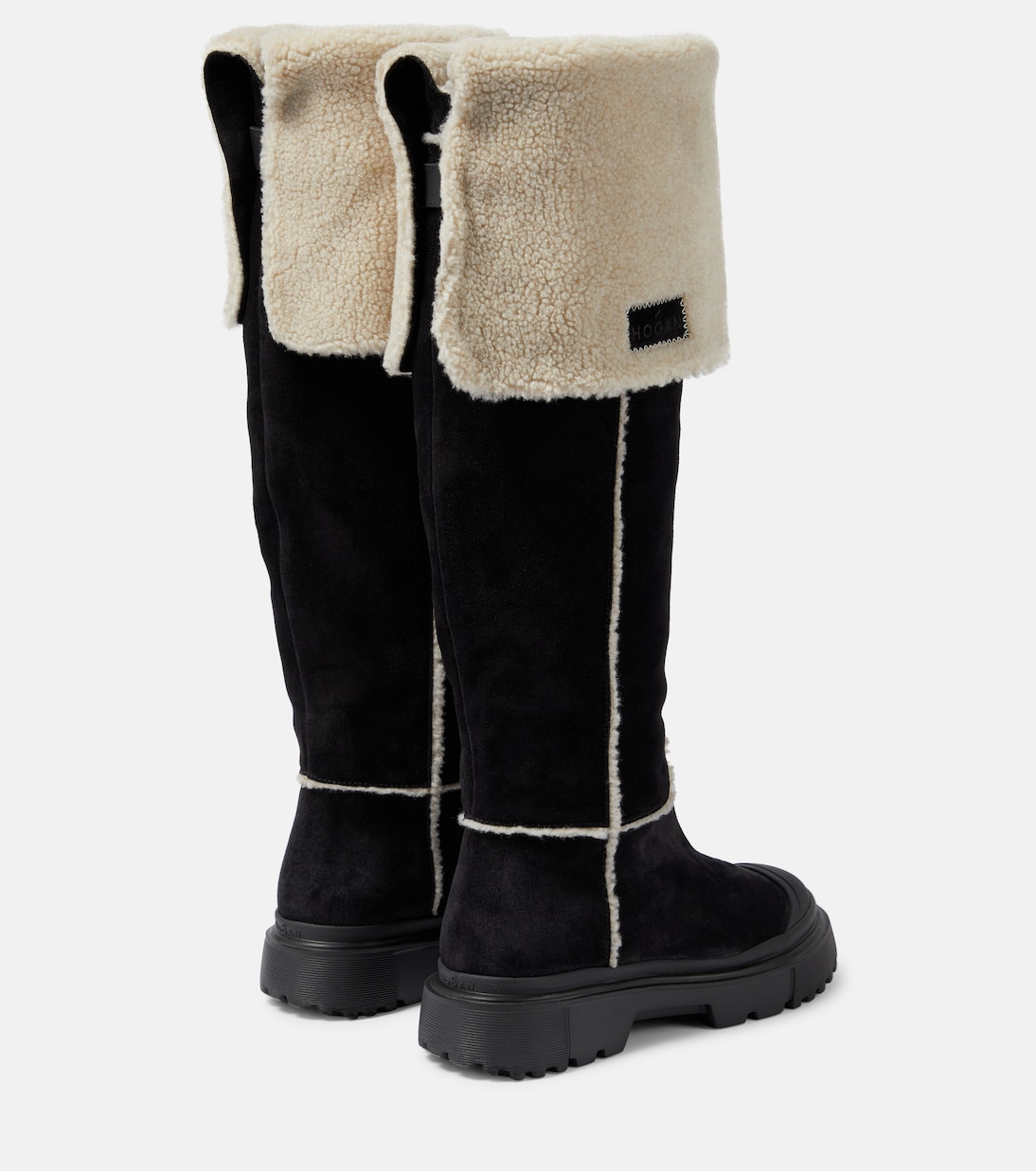 Botas altas H619 de ante | Hogan