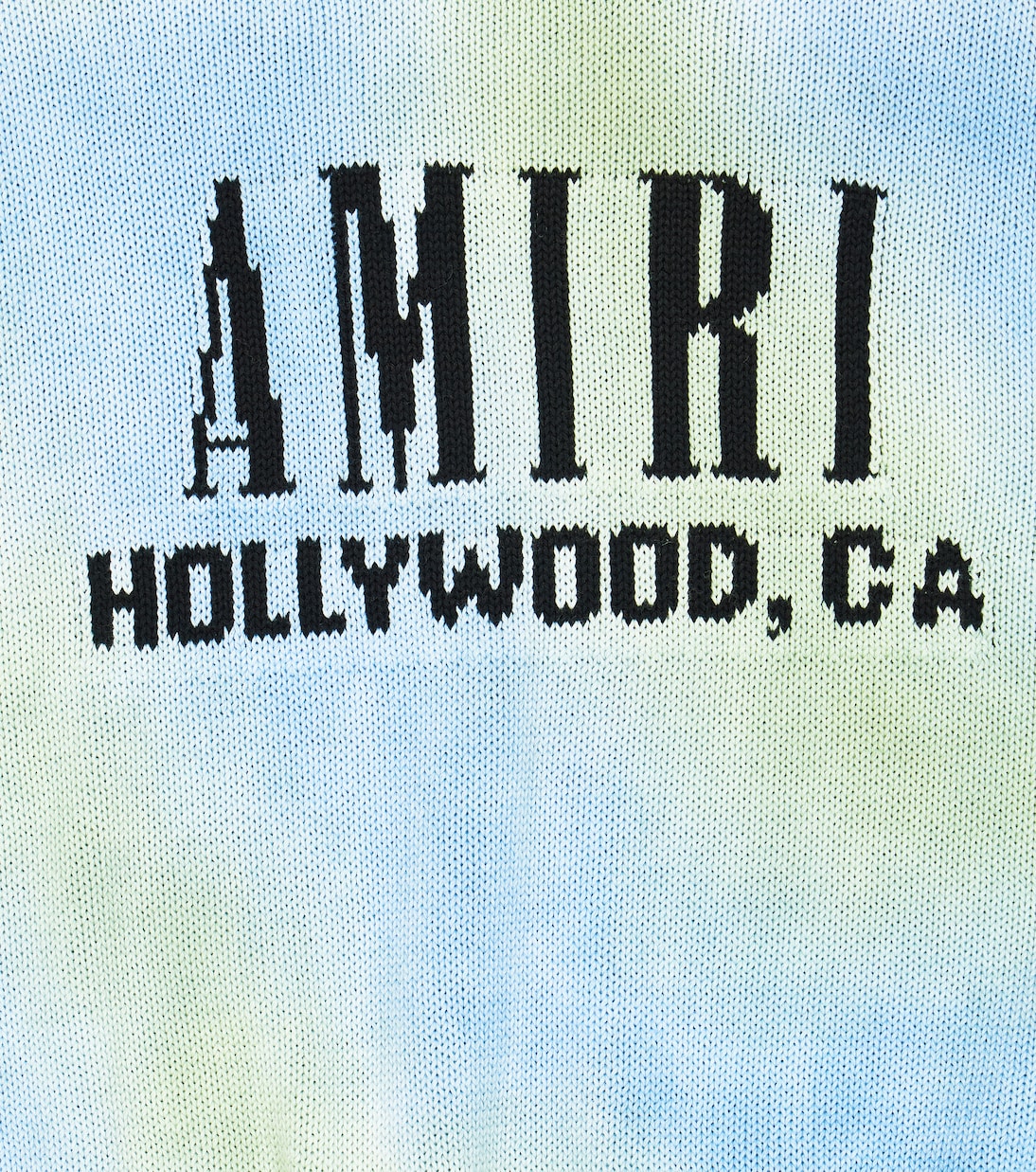 Pullover tie-dye in lana con logo | Amiri Kids