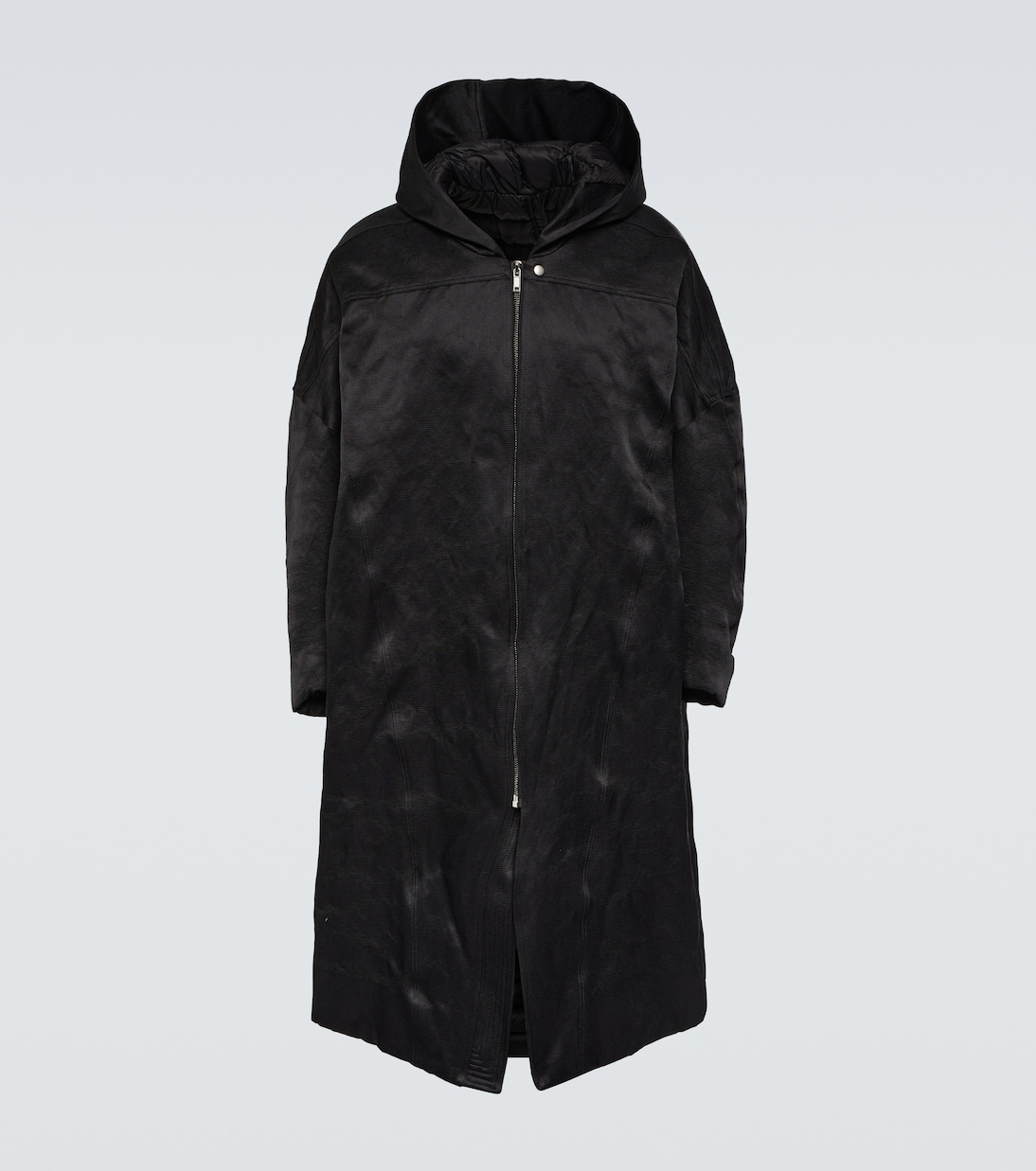 Abrigo acolchado Jumbo Peter de algodón y seda | Rick Owens