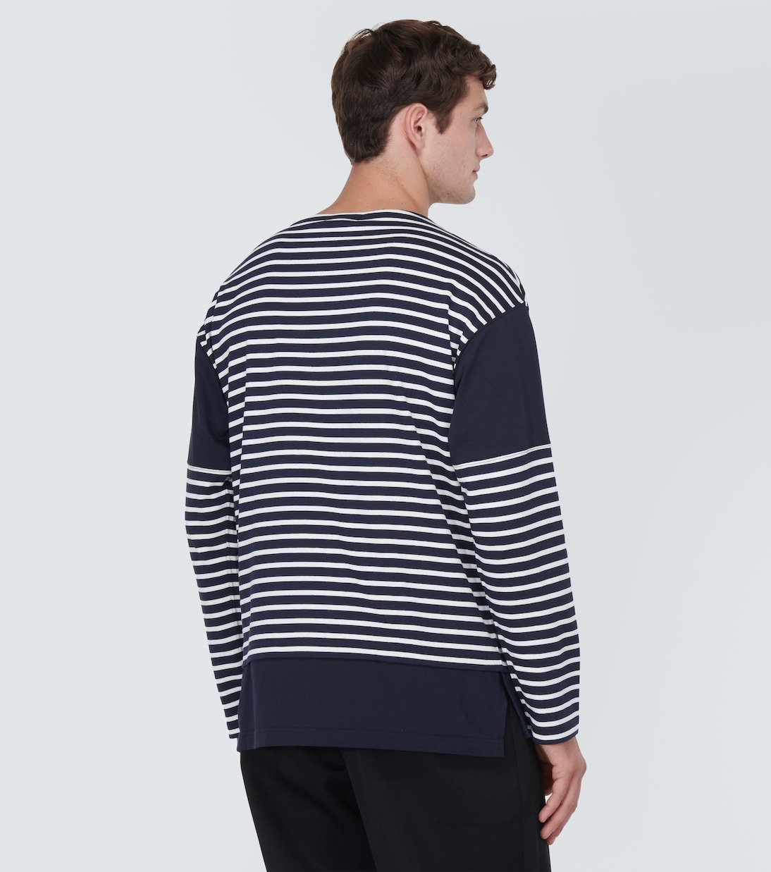 Camiseta en jersey de algodón a rayas | Comme des Garçons Homme