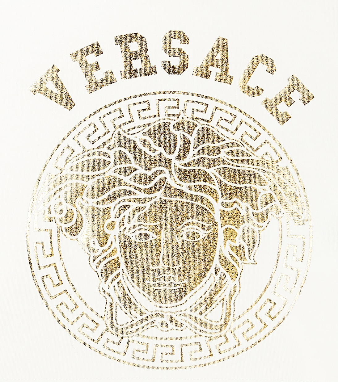 Bébé – T-shirt Barocco en coton mélangé | Versace Kids