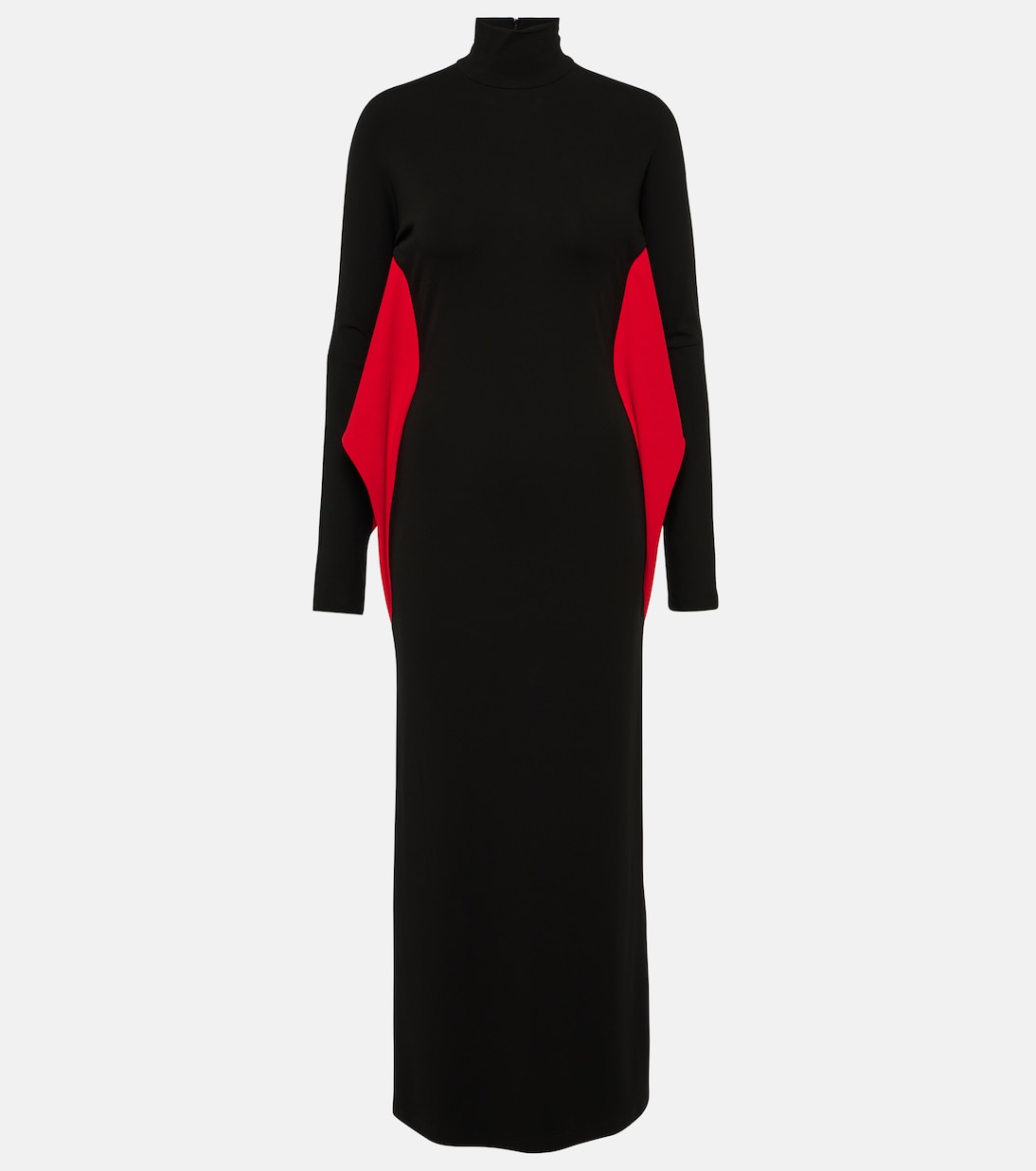 Abito midi con collo alto | Ferragamo