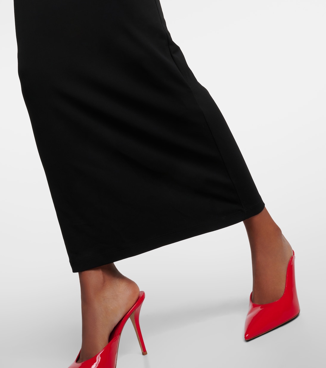 Abito midi con collo alto | Ferragamo