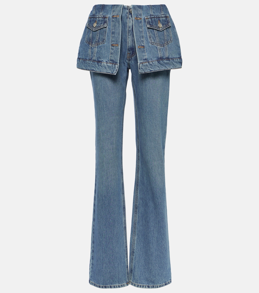 Jeans con solapas | Coperni