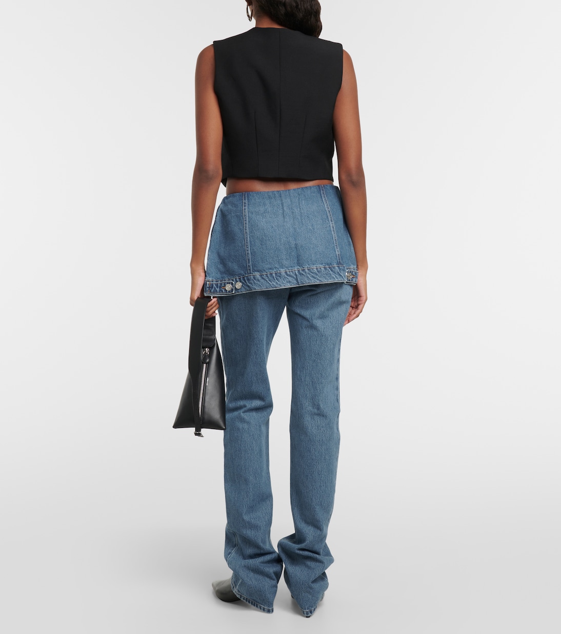 Jeans con solapas | Coperni