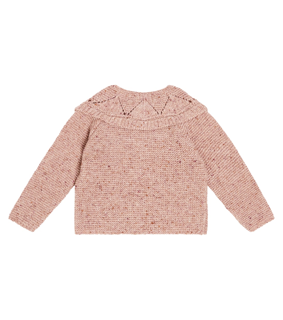 Baby Cardigan Baena aus einem Wollgemisch | La Coqueta