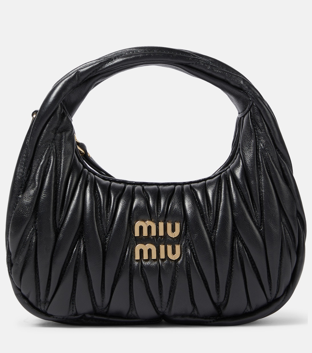 Sac Wander Mini en cuir | Miu Miu
