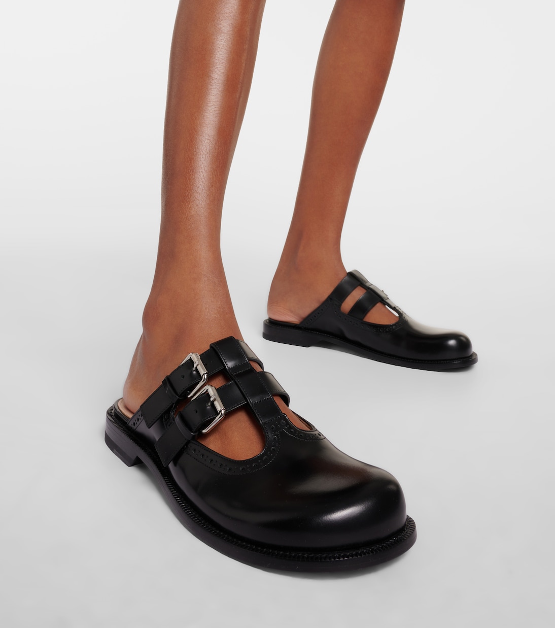 Mules Campo en cuir | Loewe