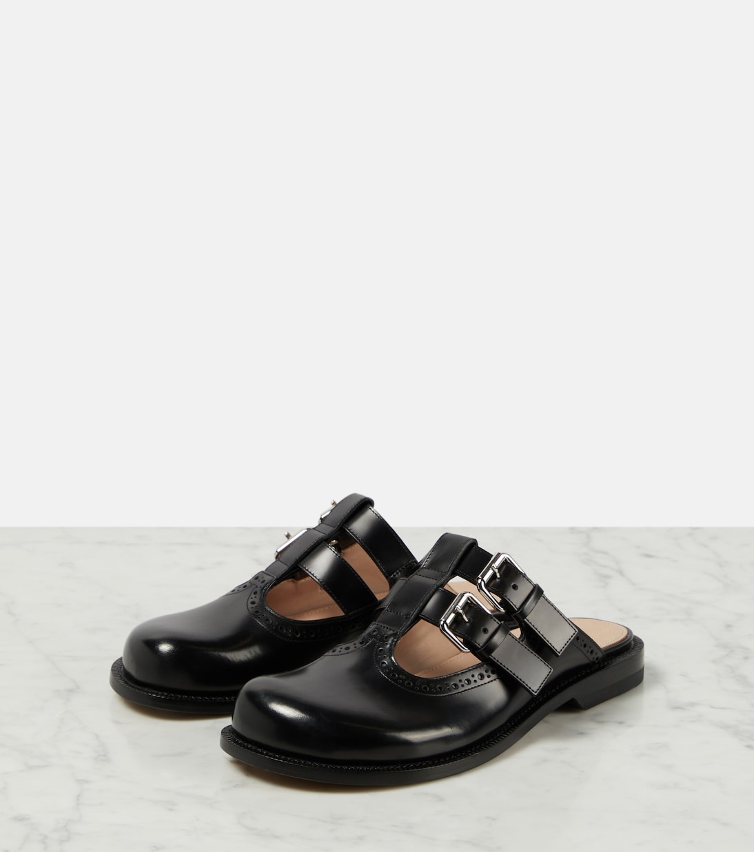 Mules Campo en cuir | Loewe
