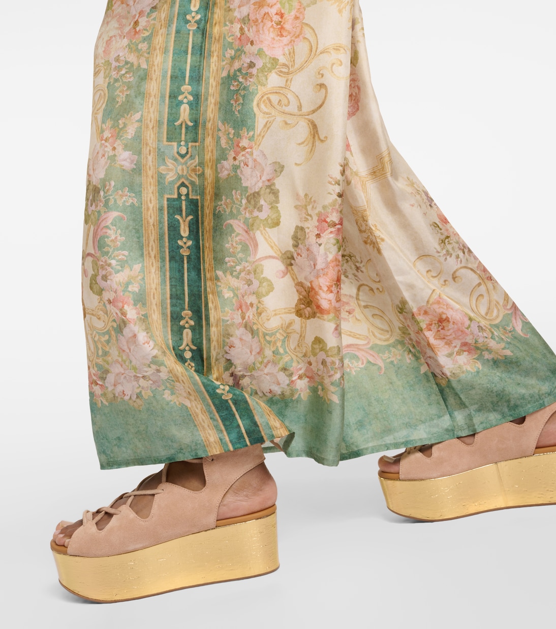 Sandali Liana 70 in suede con zeppa | See By Chloé