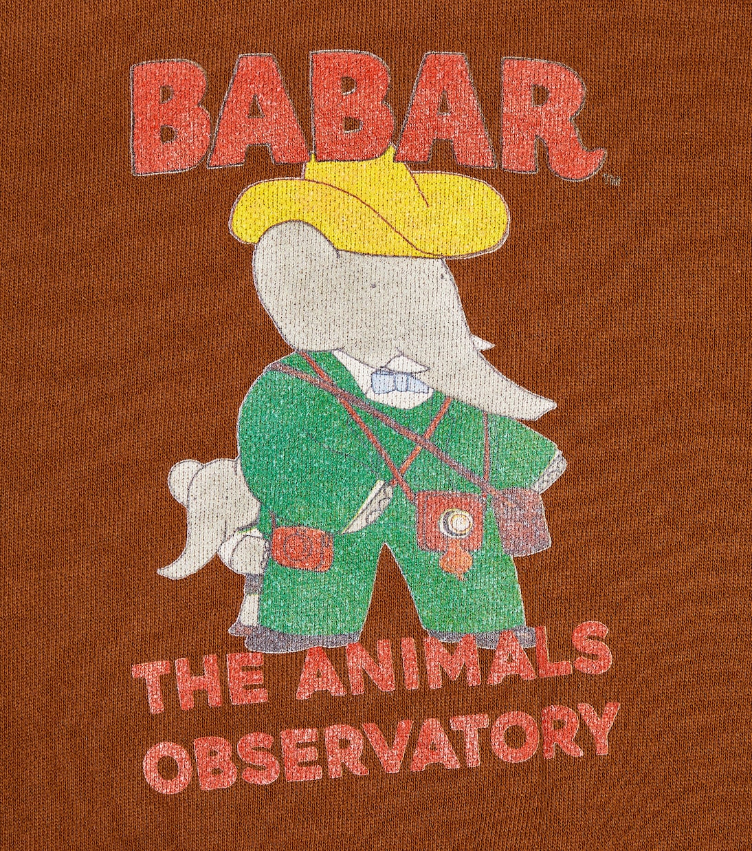 x Babar sudadera de jersey de algodón  | The Animals Observatory