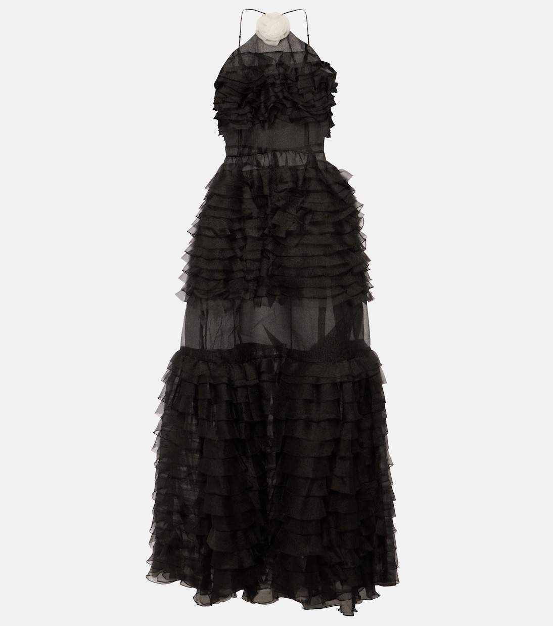 Florian tiered ruffled organza gown | Staud