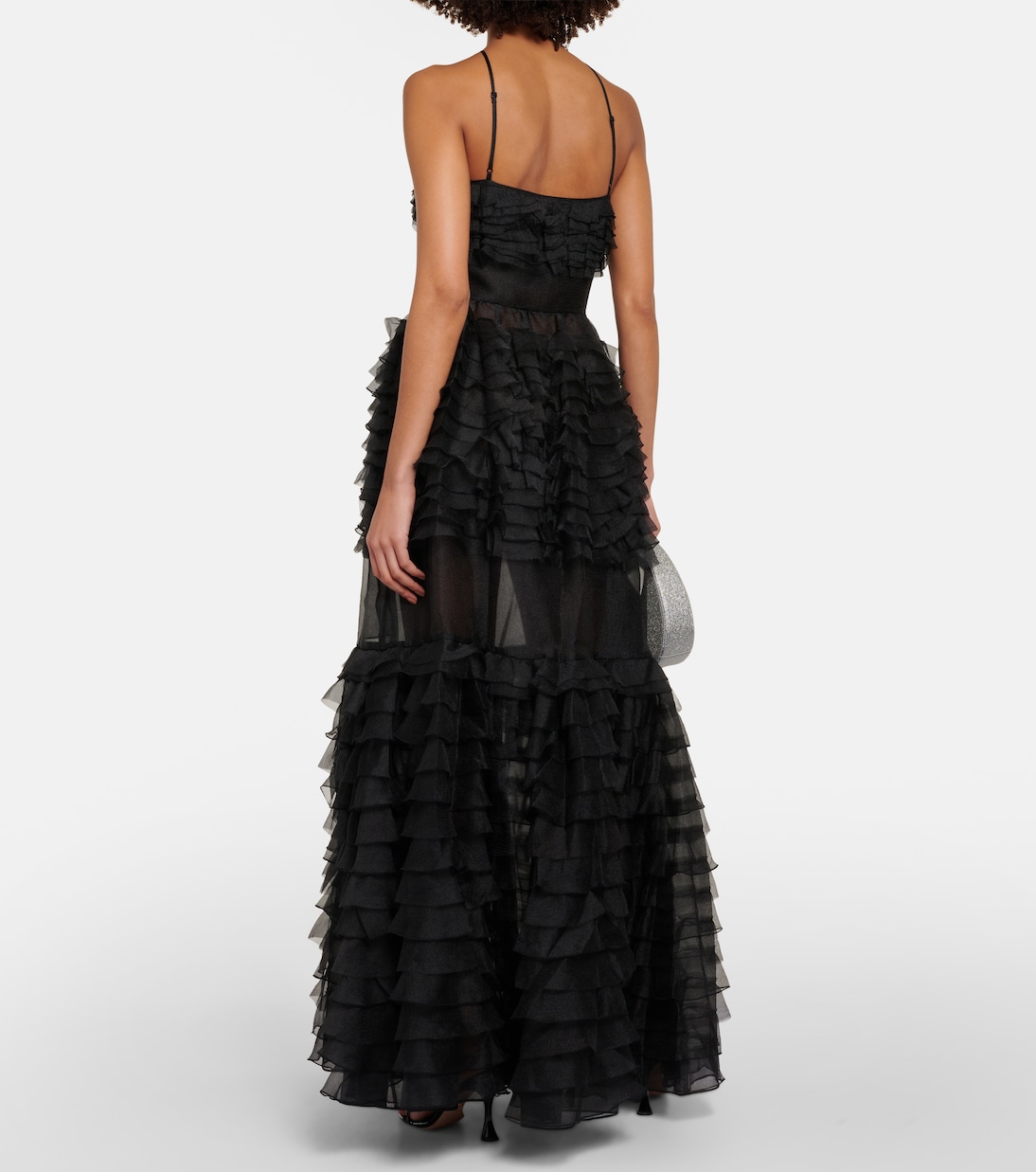 Florian tiered ruffled organza gown | Staud