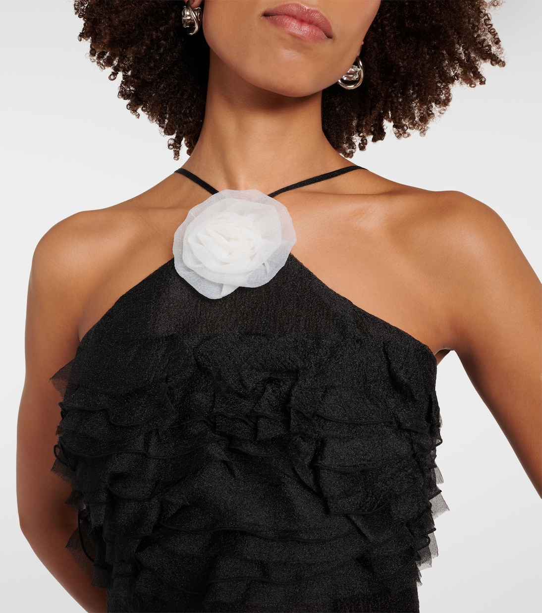 Florian tiered ruffled organza gown | Staud