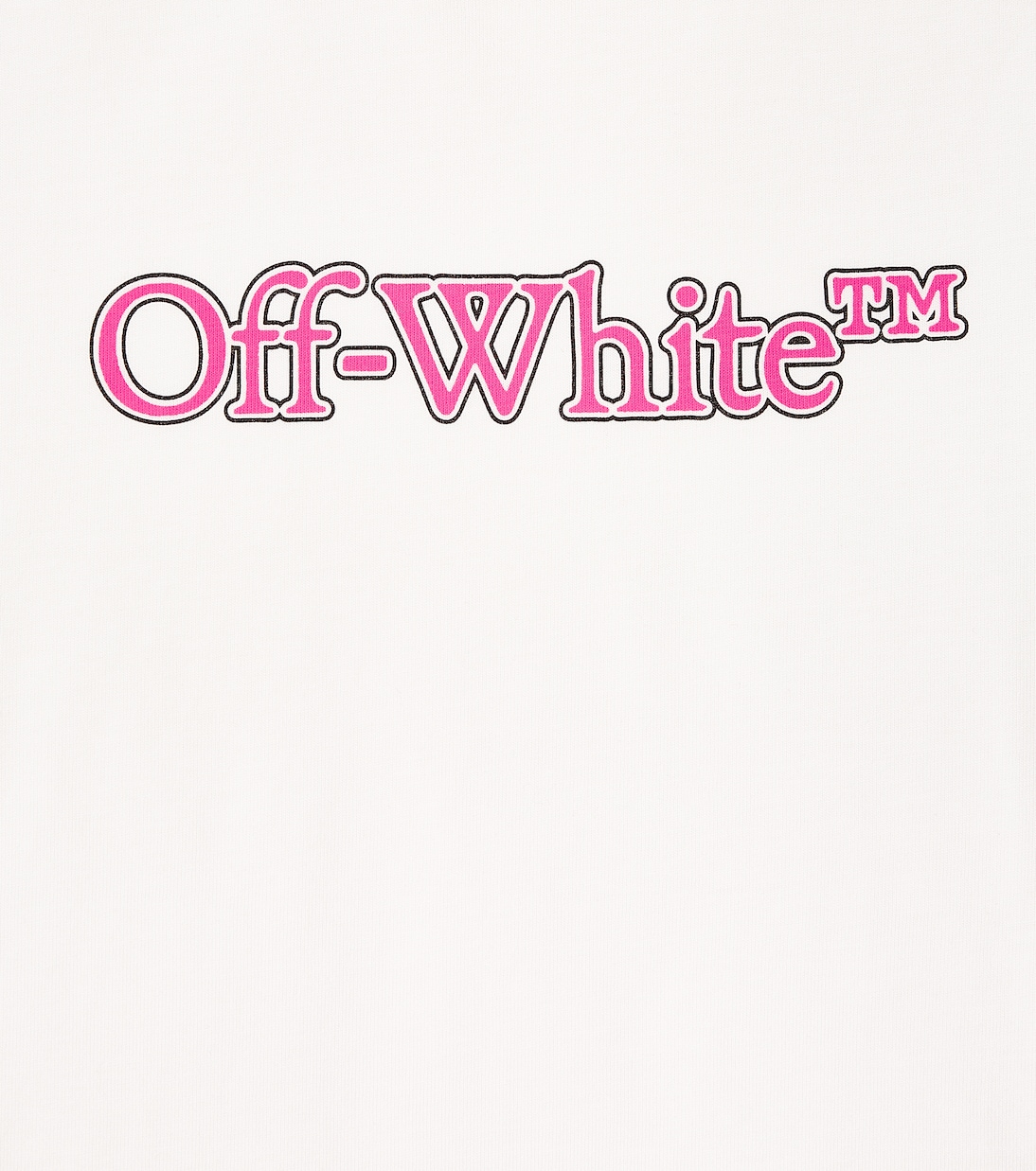 Logo cotton jersey T-shirt | Off-White Kids