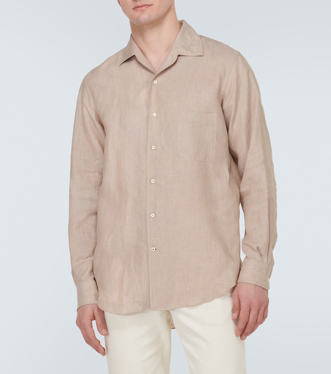 Camicia André in lino | Loro Piana