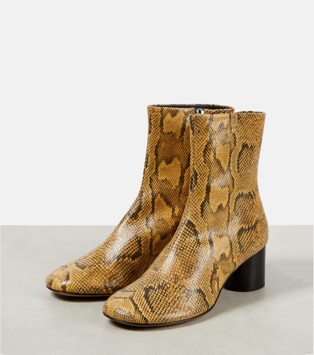 Laeden leather ankle boots | Isabel Marant