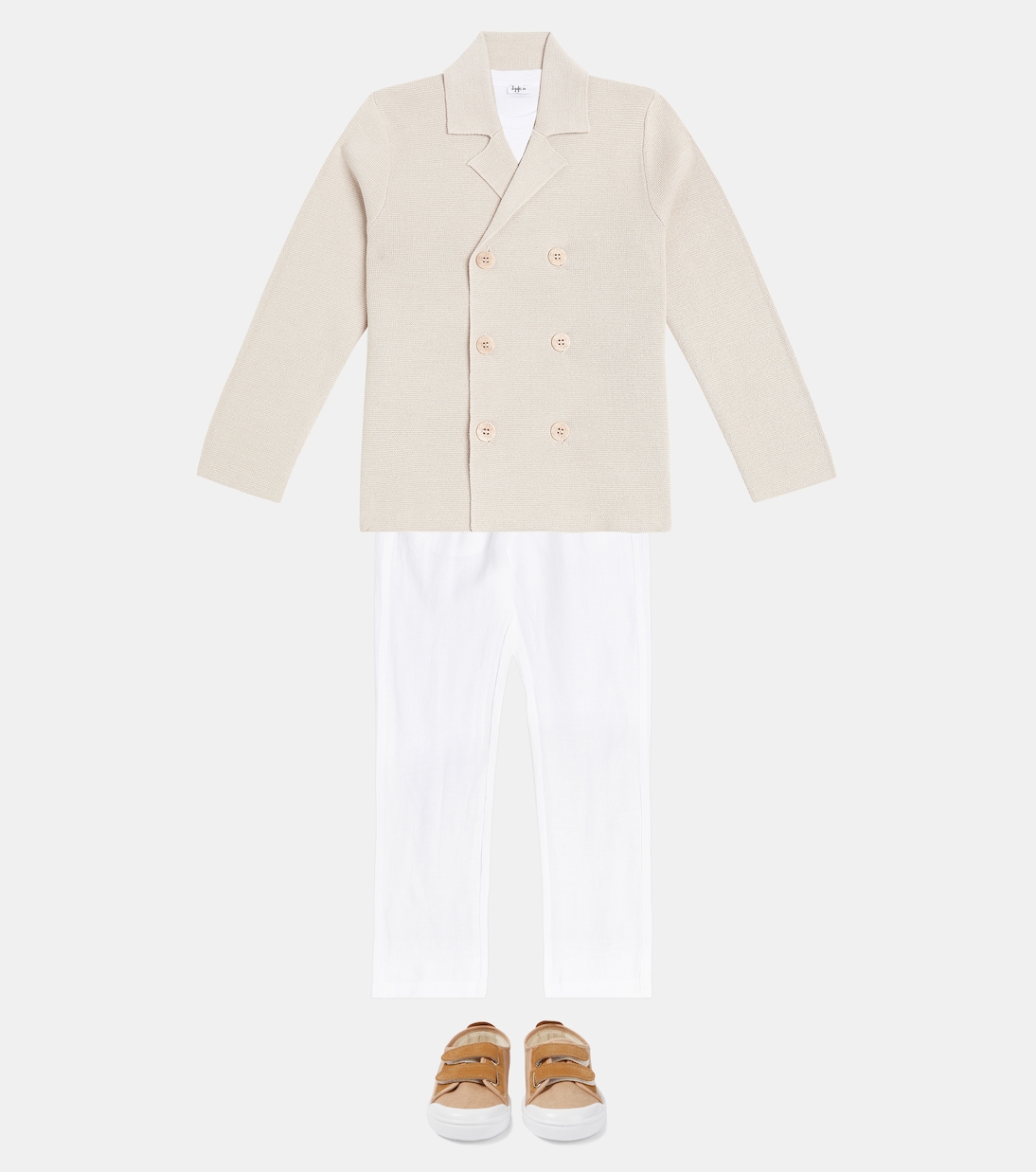 Linen slim pants | Il Gufo