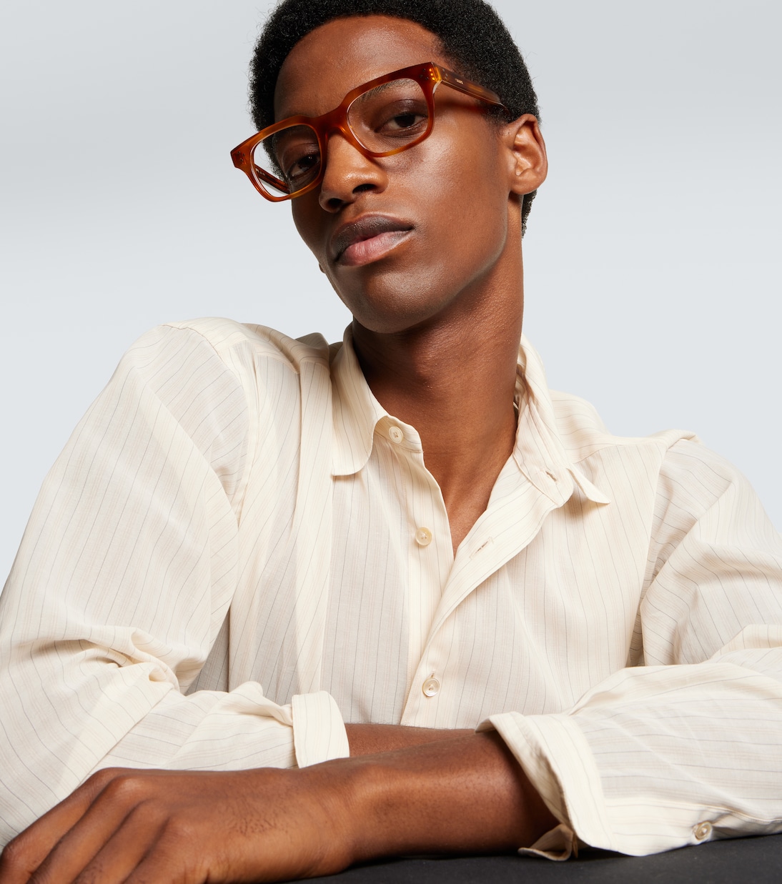 Bold 3 dots square glasses | Celine Eyewear