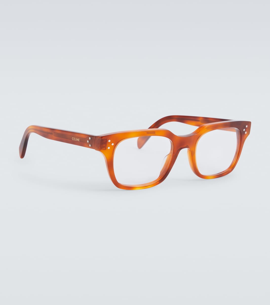 Bold 3 dots square glasses | Celine Eyewear