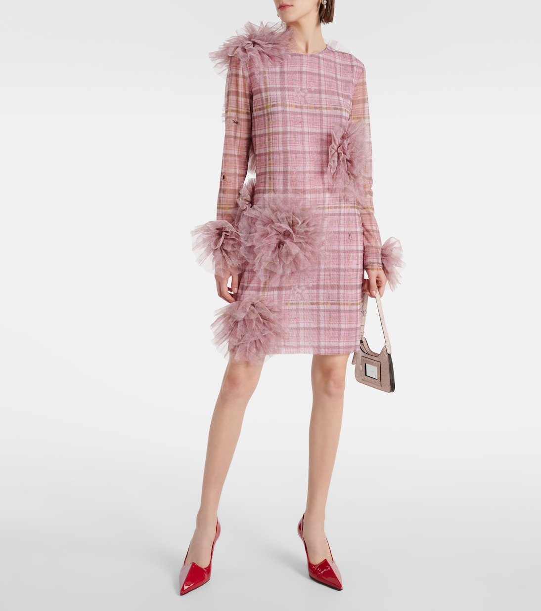 Robe Dinana à carreaux | Acne Studios