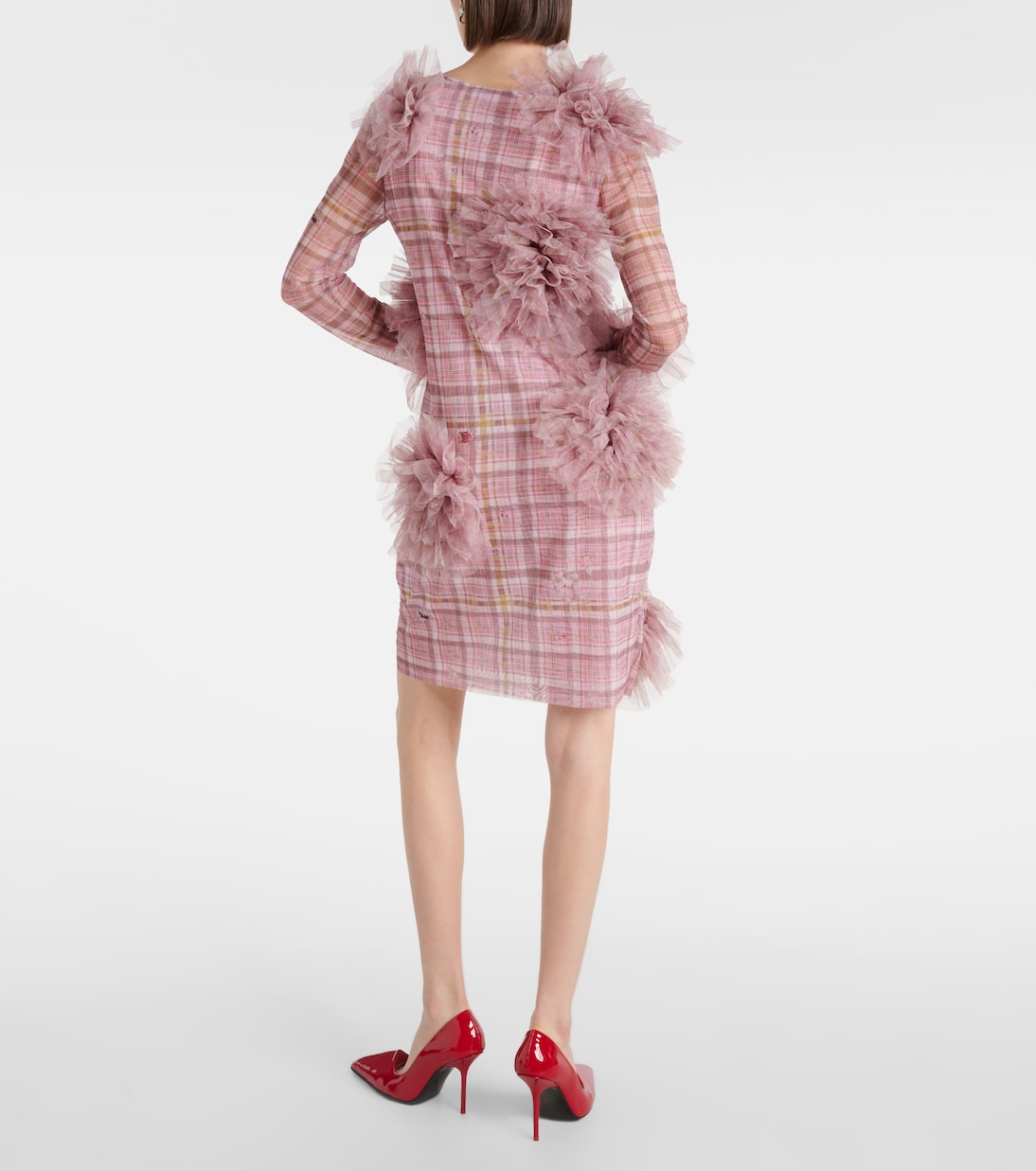 Robe Dinana à carreaux | Acne Studios