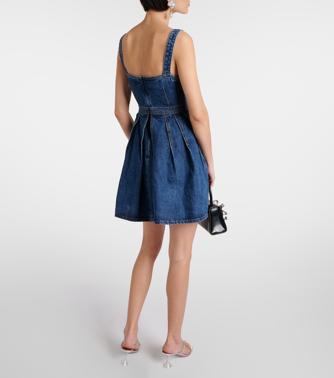 Robe en jean à ornements | Self-Portrait
