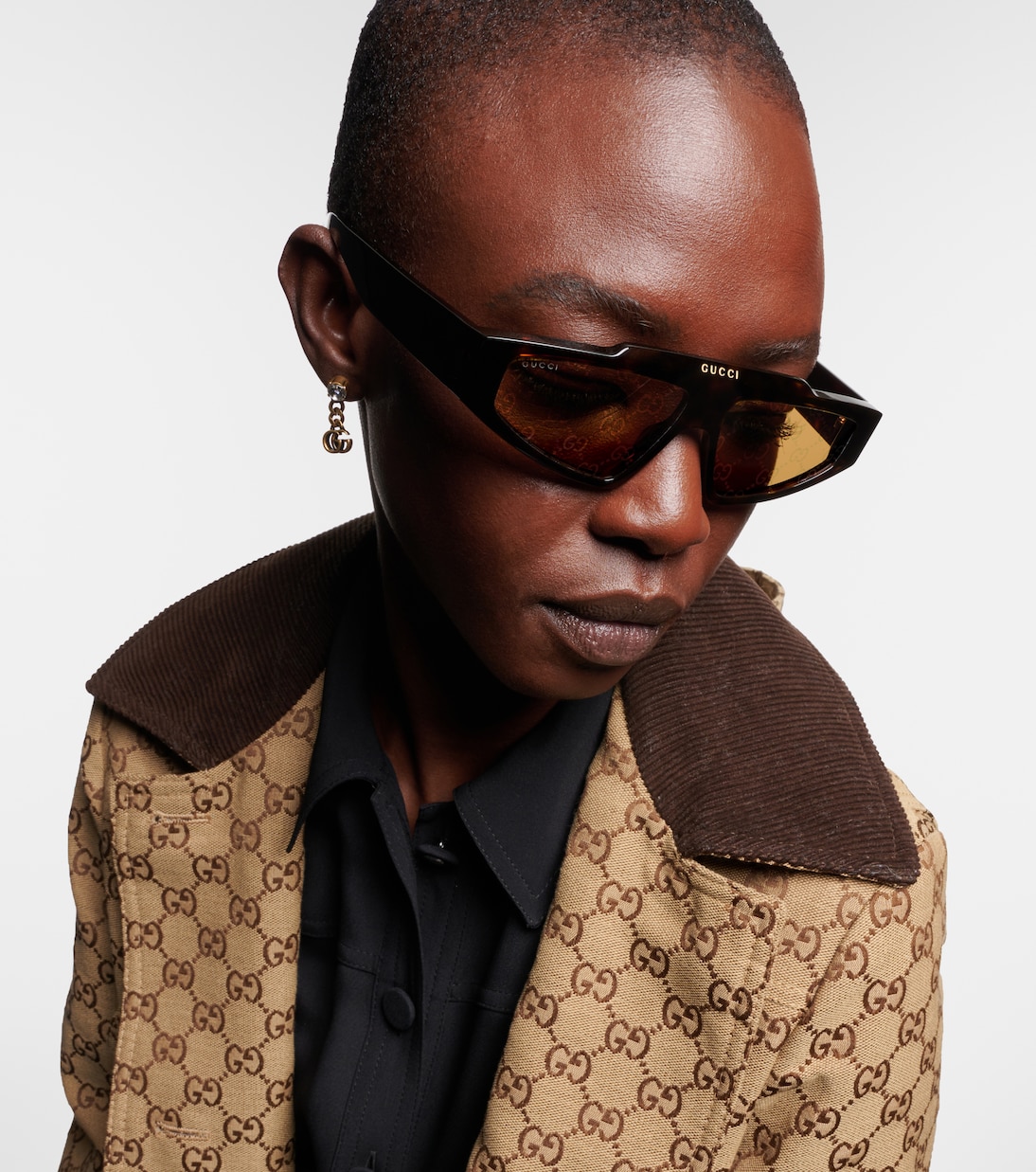 GG flat top sunglasses in multicoloured Gucci Mytheresa
