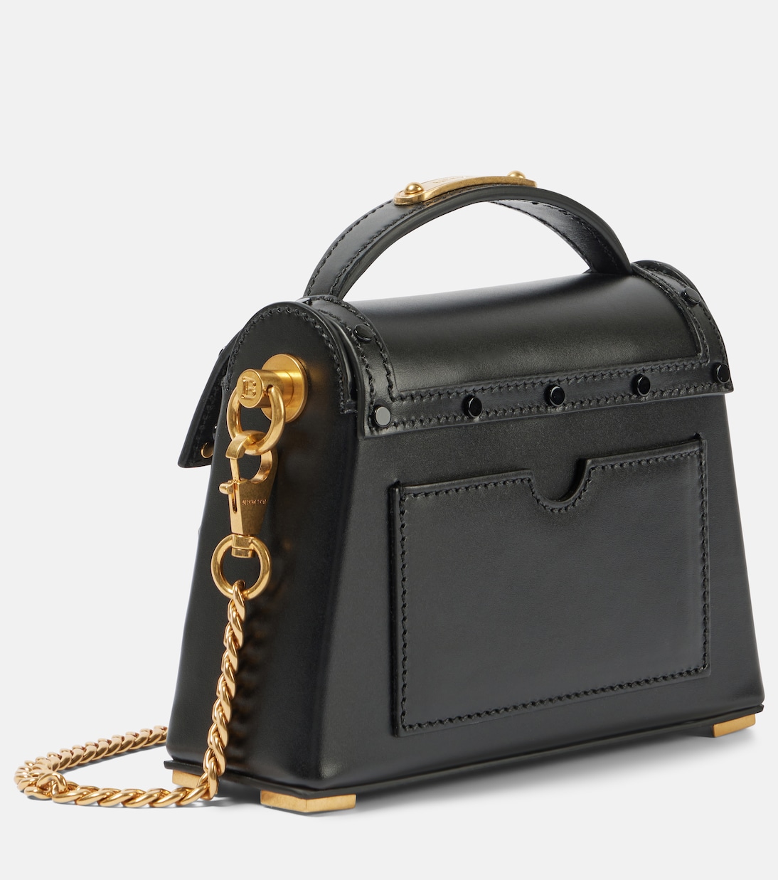 Schultertasche B-Buzz Dynasty Small aus Leder | Balmain