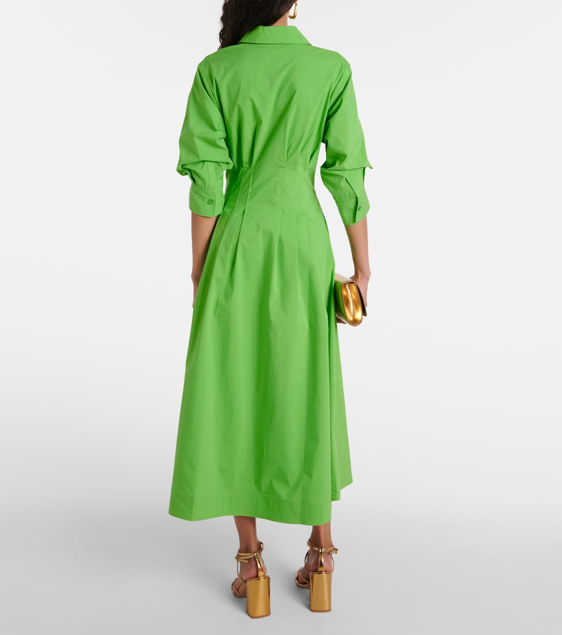 Signature Jazz poplin shirt dress | Simkhai