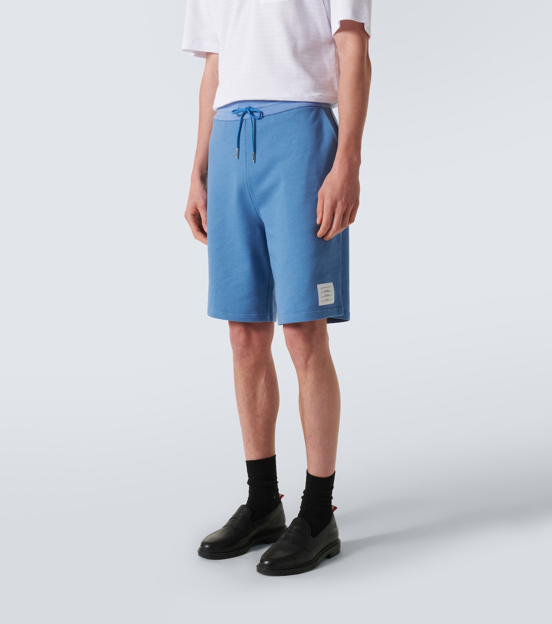 Shorts de jersey de algodón | Thom Browne