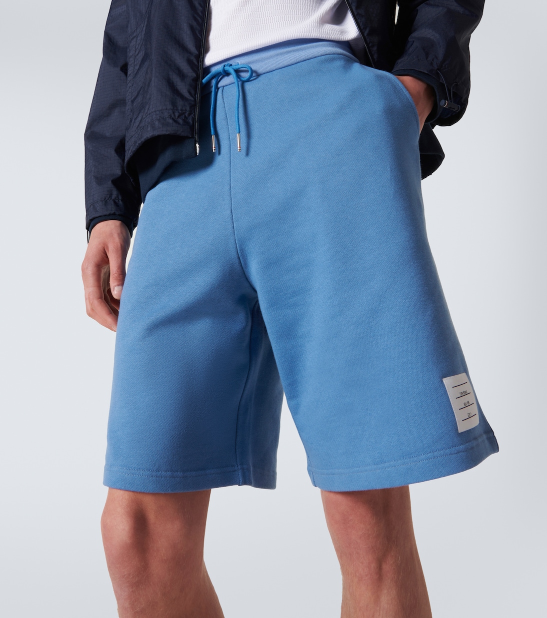 Shorts de jersey de algodón | Thom Browne