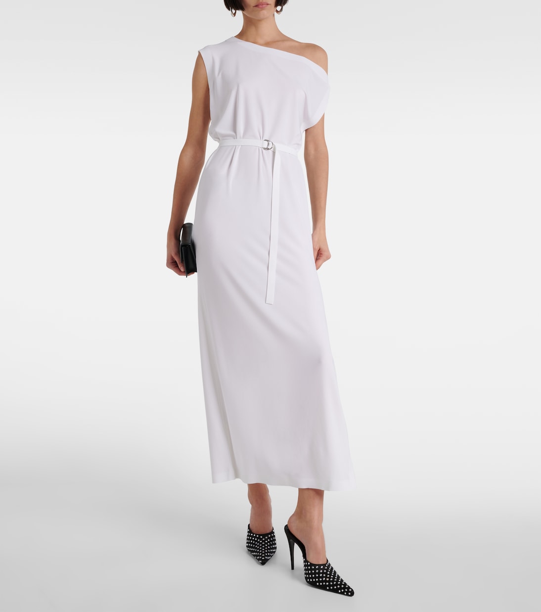 Robe longue asymétrique | Norma Kamali
