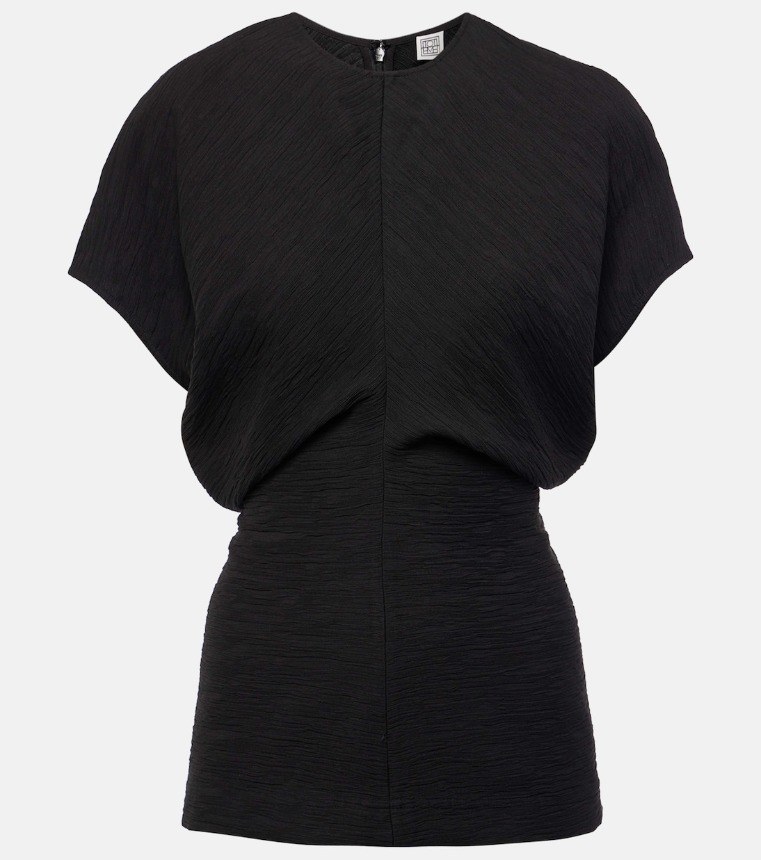 Blusa de pliegues con detalle fruncido de Toteme para jóvenes modernos