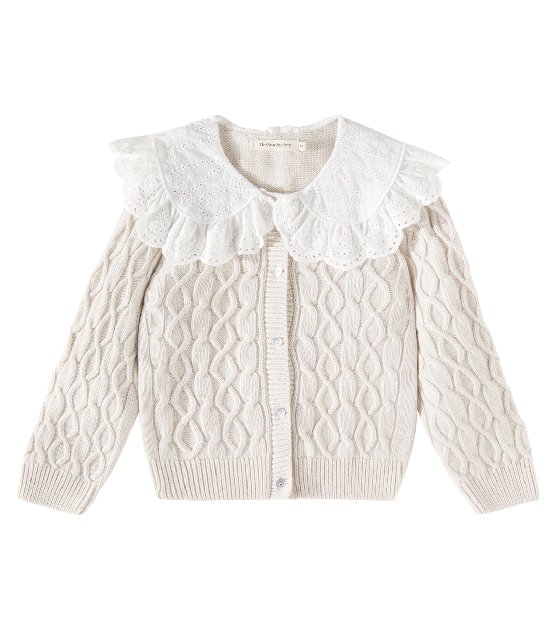 Cardigan Reykjaviik en maille torsadée | The New Society