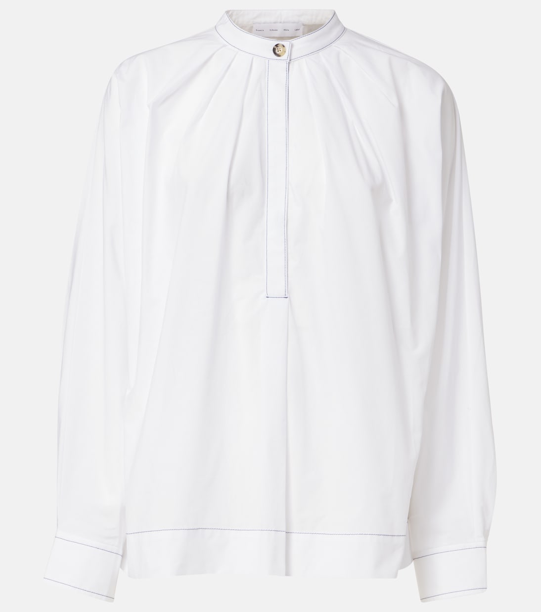 Camisa White Label de popelín de algodón | Proenza Schouler