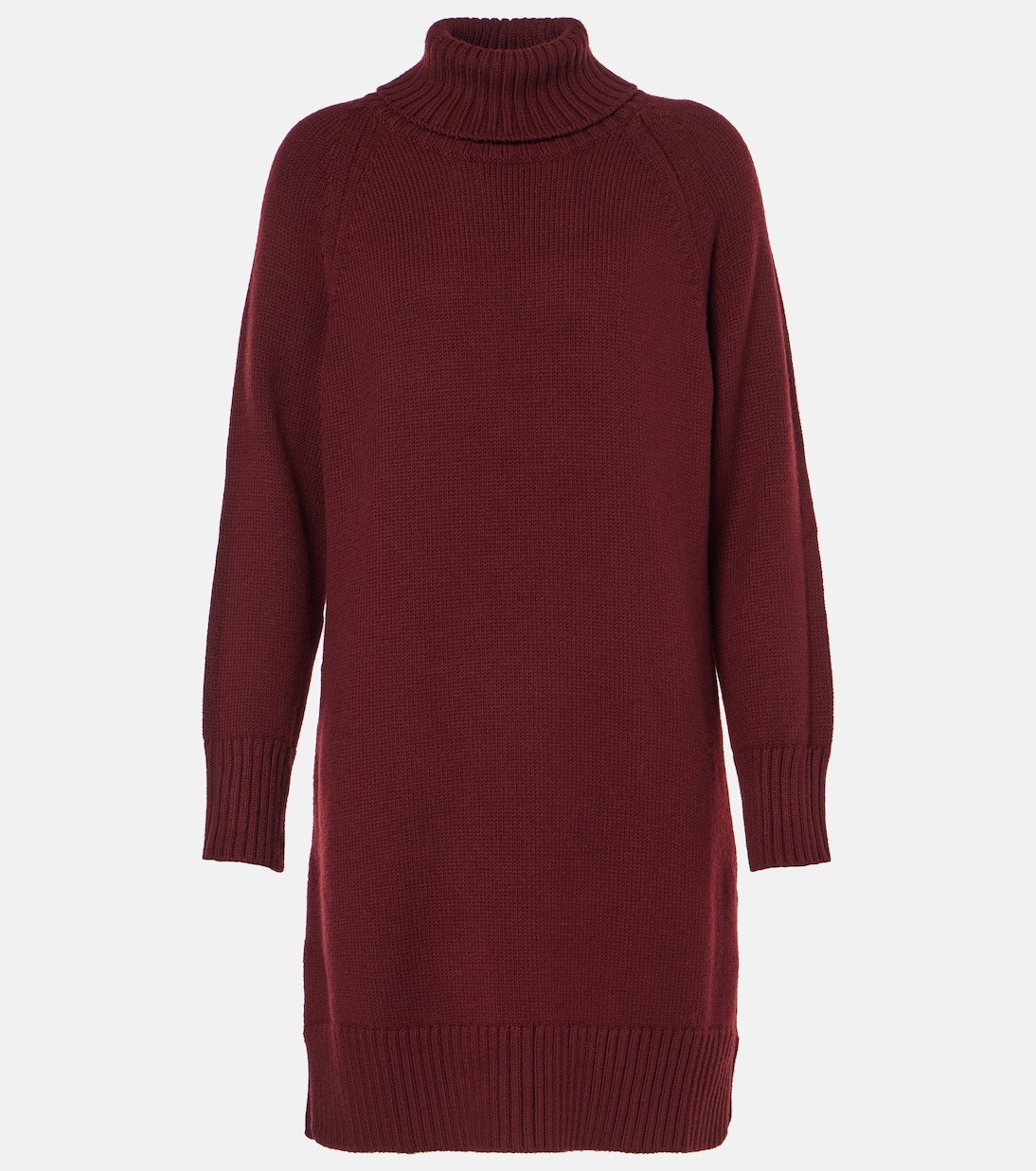 Trudy virgin wool turtleneck minidress | Max Mara