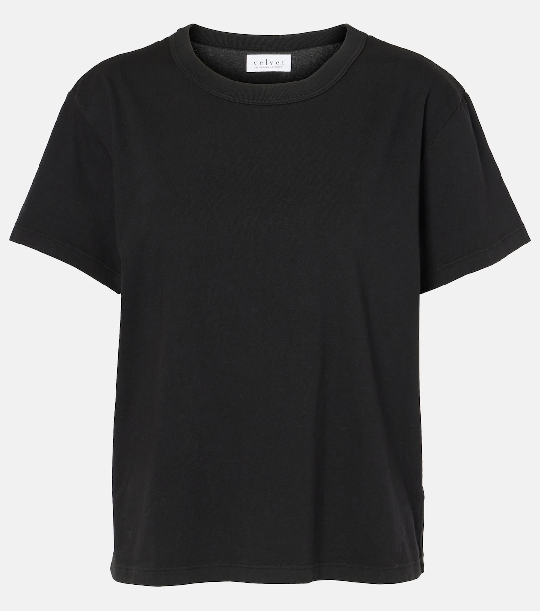 Camiseta Leigh de jersey de algodón | Velvet