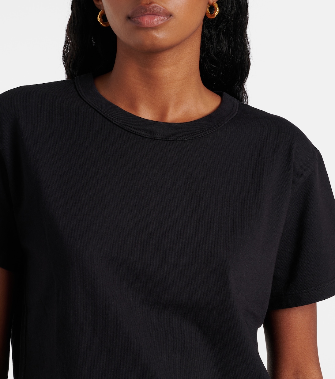 Camiseta Leigh de jersey de algodón | Velvet